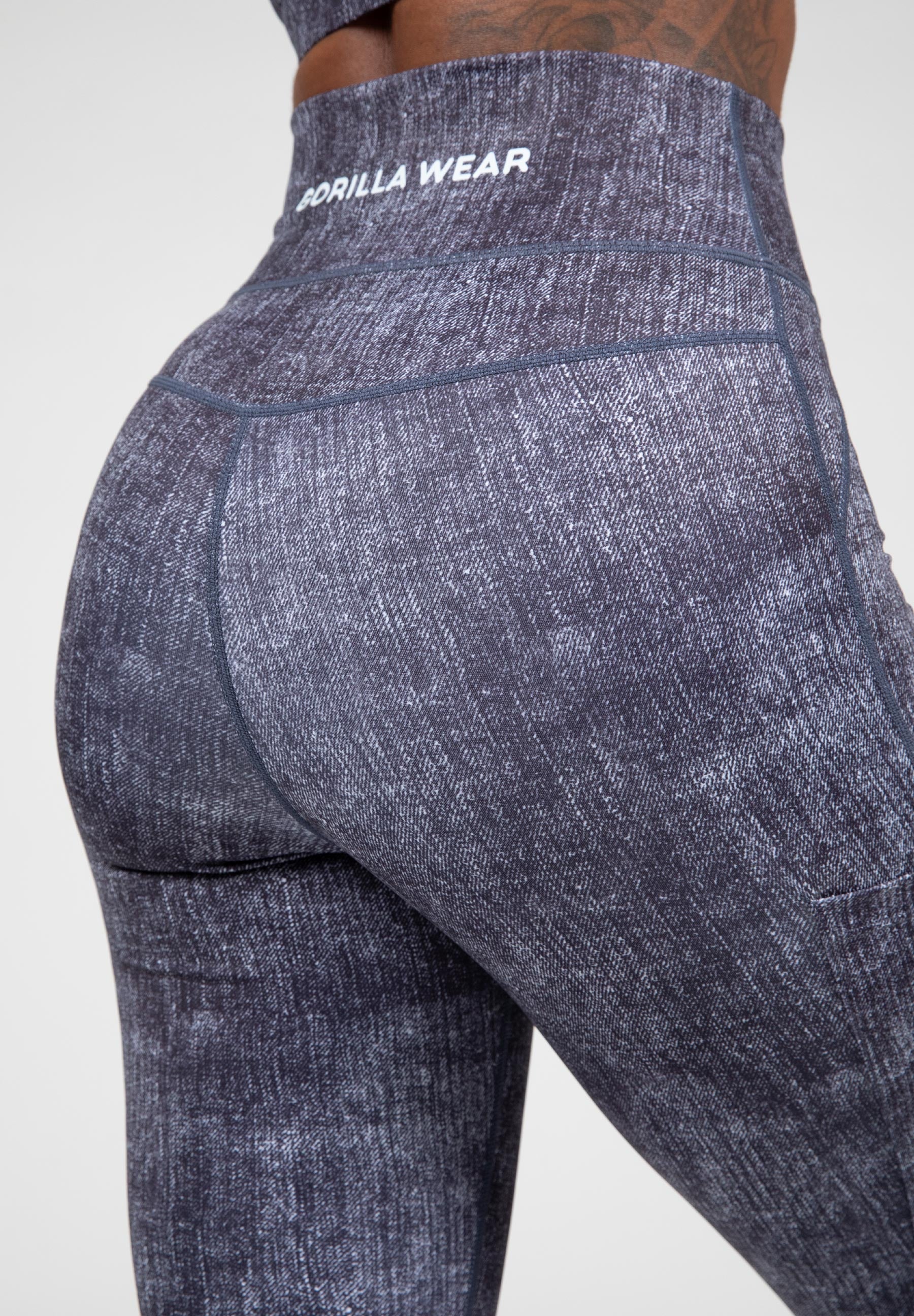 Gorilla Wear Legging Camilla - Bleu Denim