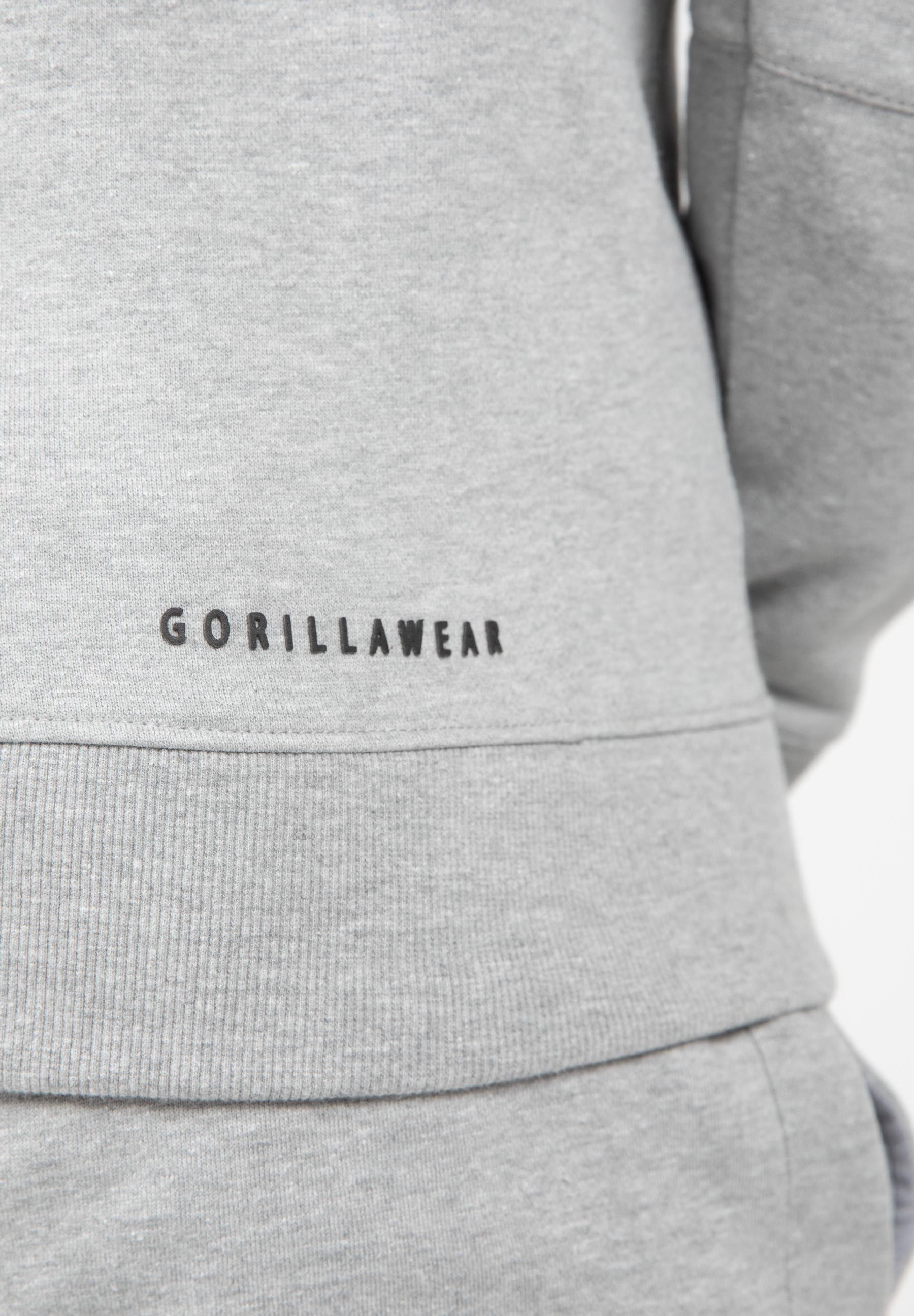 Gorilla Wear Leon Zipped Hoodie - Grijs