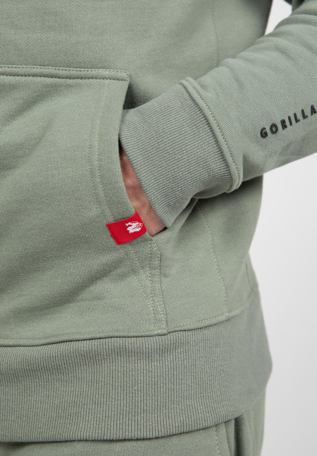 Gorilla Wear Leon Sweat &agrave; capuche zipp&eacute; - Vert