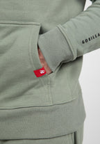 Gorilla Wear Leon Sweat &agrave; capuche zipp&eacute; - Vert