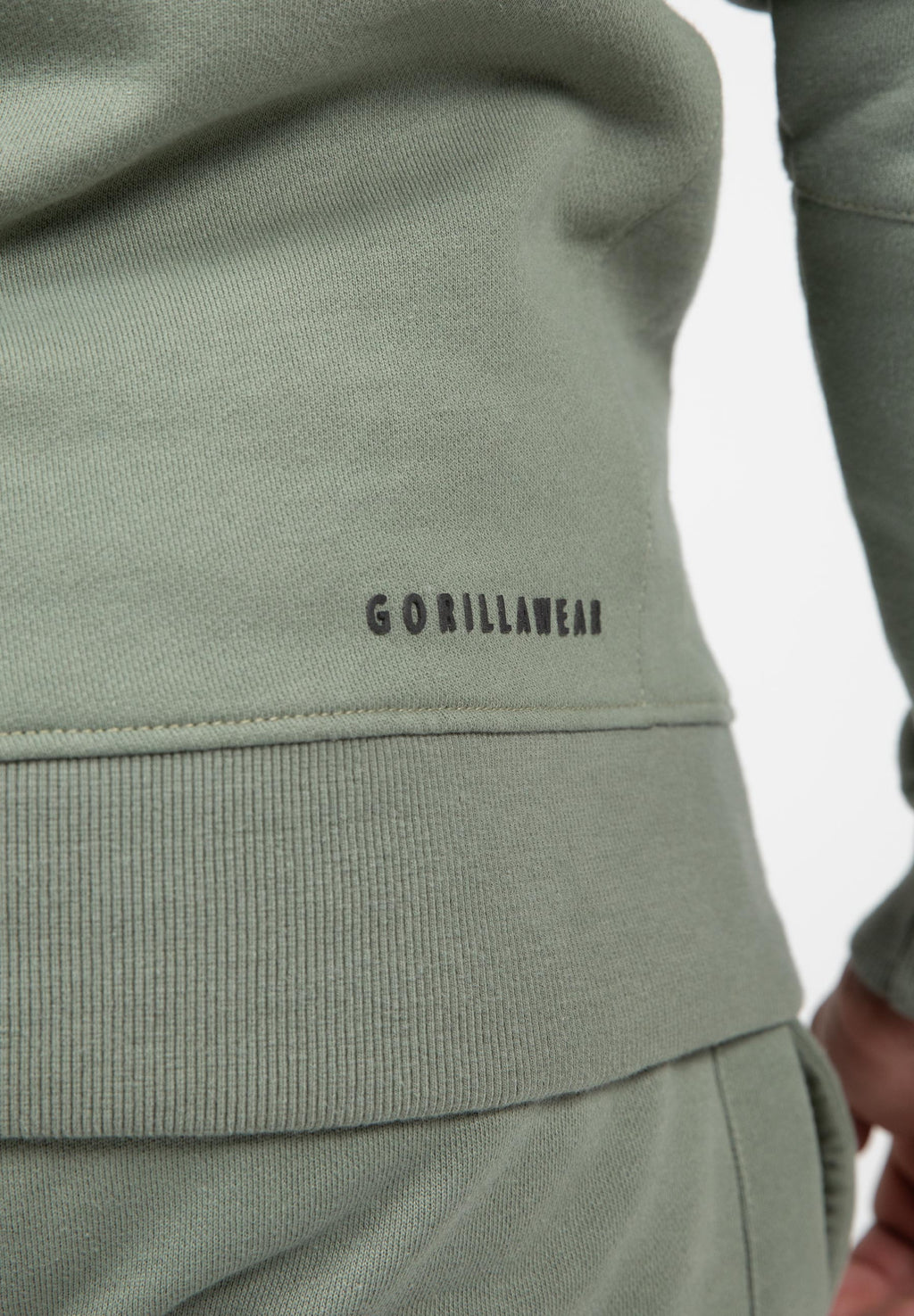 Gorilla Wear Leon Sweat &agrave; capuche zipp&eacute; - Vert
