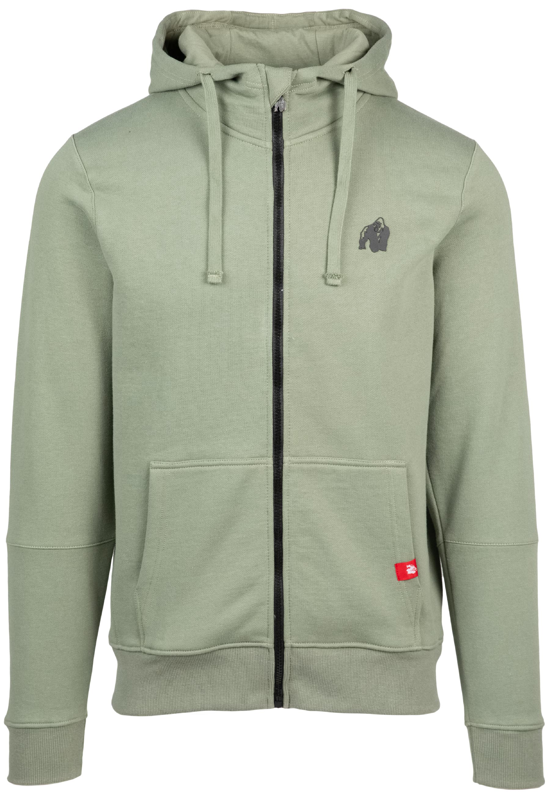 Gorilla Wear Leon Sweat &agrave; capuche zipp&eacute; - Vert