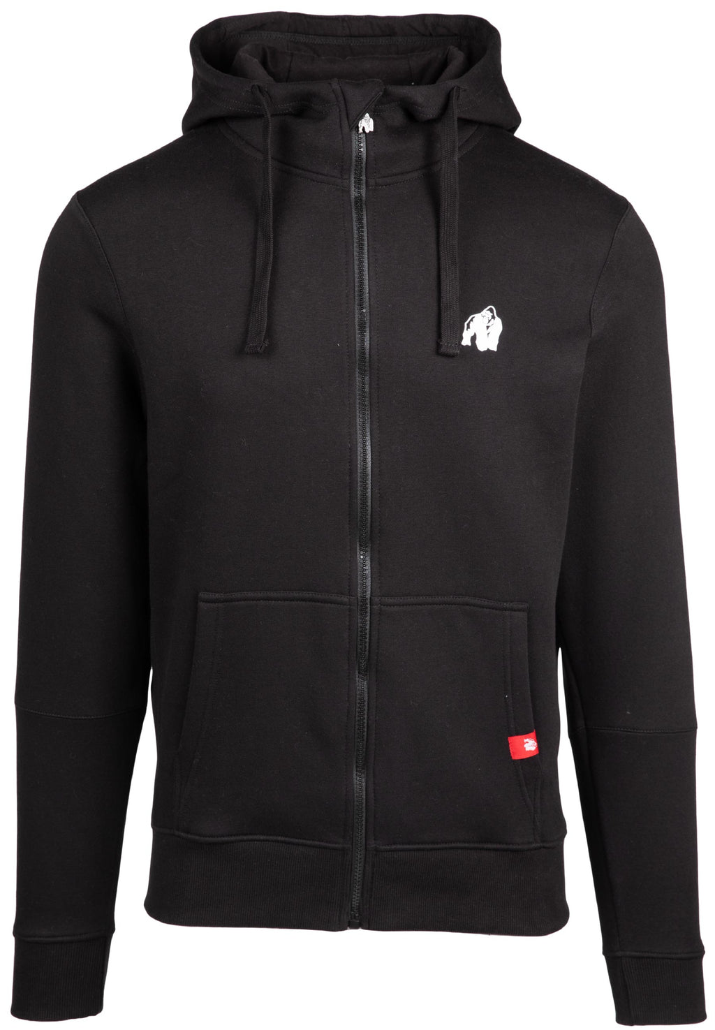 Gorilla Wear Leon Zipped Hoodie - Zwart