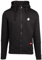 Gorilla Wear Leon Zipped Hoodie - Zwart