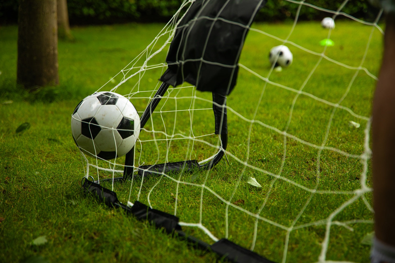 VirtuFit But de Football avec Mur de But - 215 x 150 cm - Tweedekans