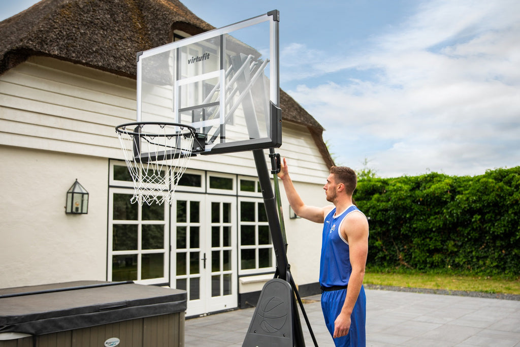 VirtuFit Poteau de Basket Premium Réglable - 245 à 305 cm - Tweedekans