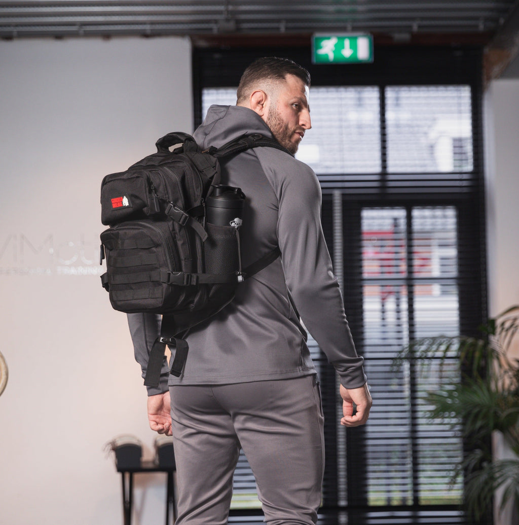 Gorilla Wear Clyde Meal Prep Backpack - Sac de Sport - Noir