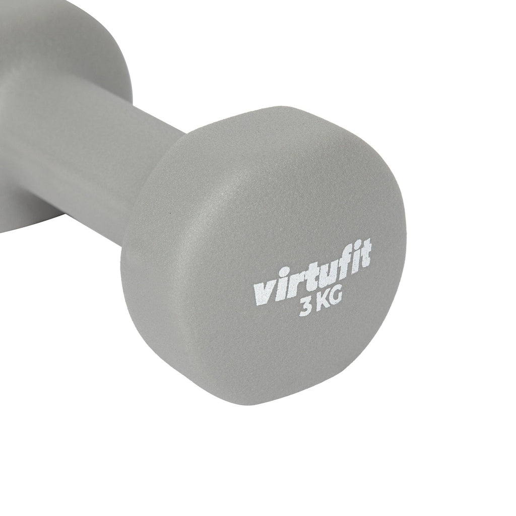 VirtuFit Vinyl Dumbbell Pro - 3 kg - Tweedekans