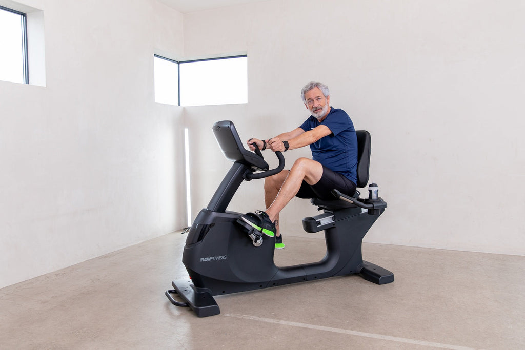 Vélo couché Flow Fitness Pro RB5i - Tweedekans