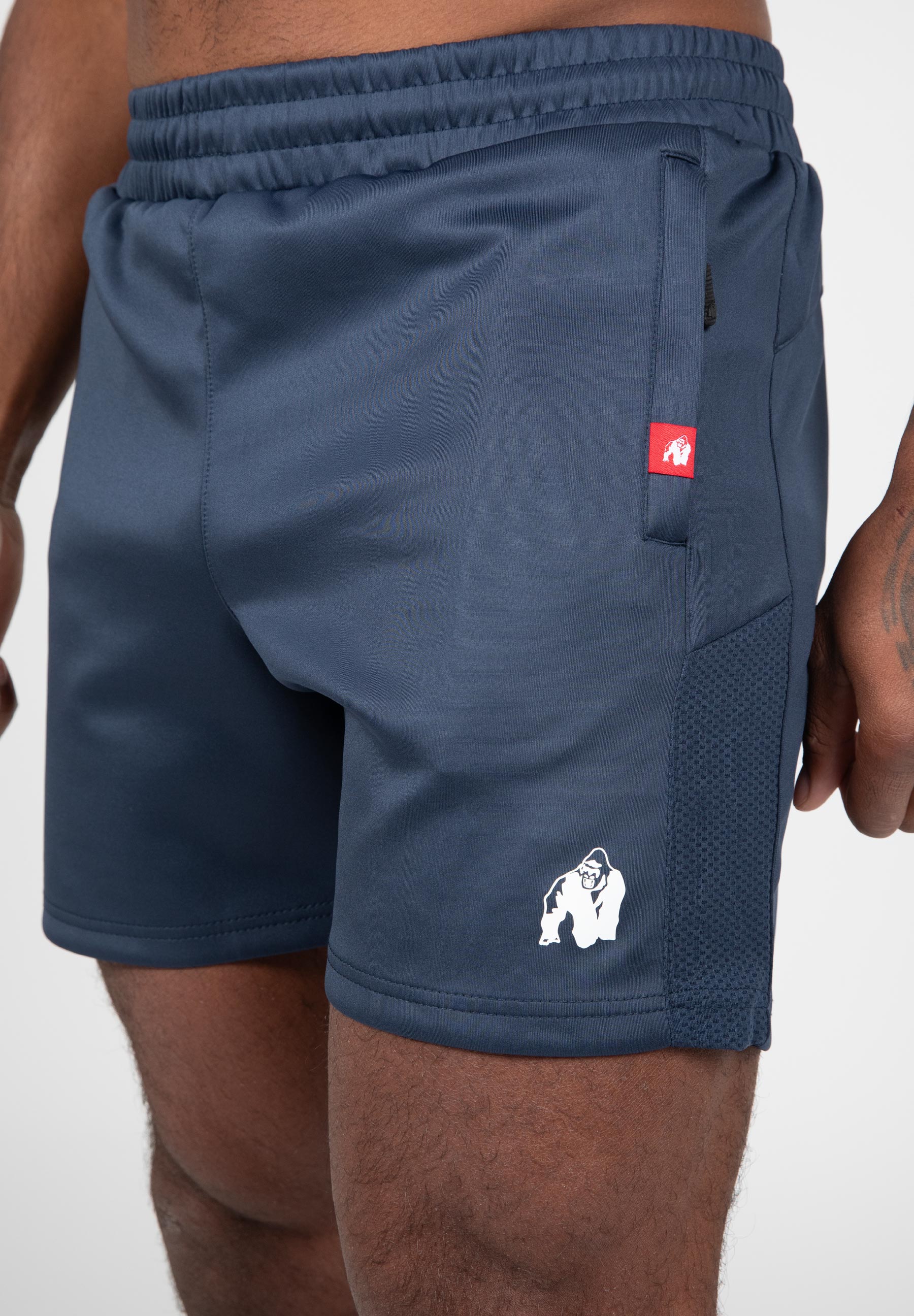 Gorilla Wear Tennessee Track Shorts - Korte Broek - Marineblauw