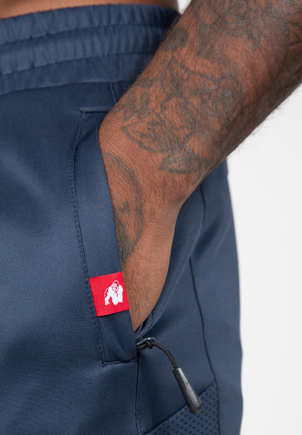 Gorilla Wear Tennessee Track Shorts - Korte Broek - Marineblauw