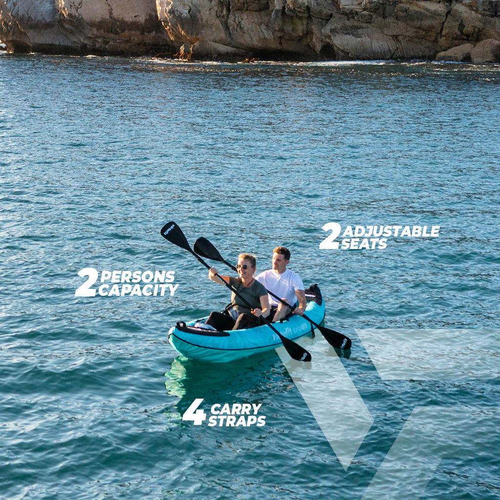 VirtuFit Kayak 335 set - Inclusief 2 peddels
