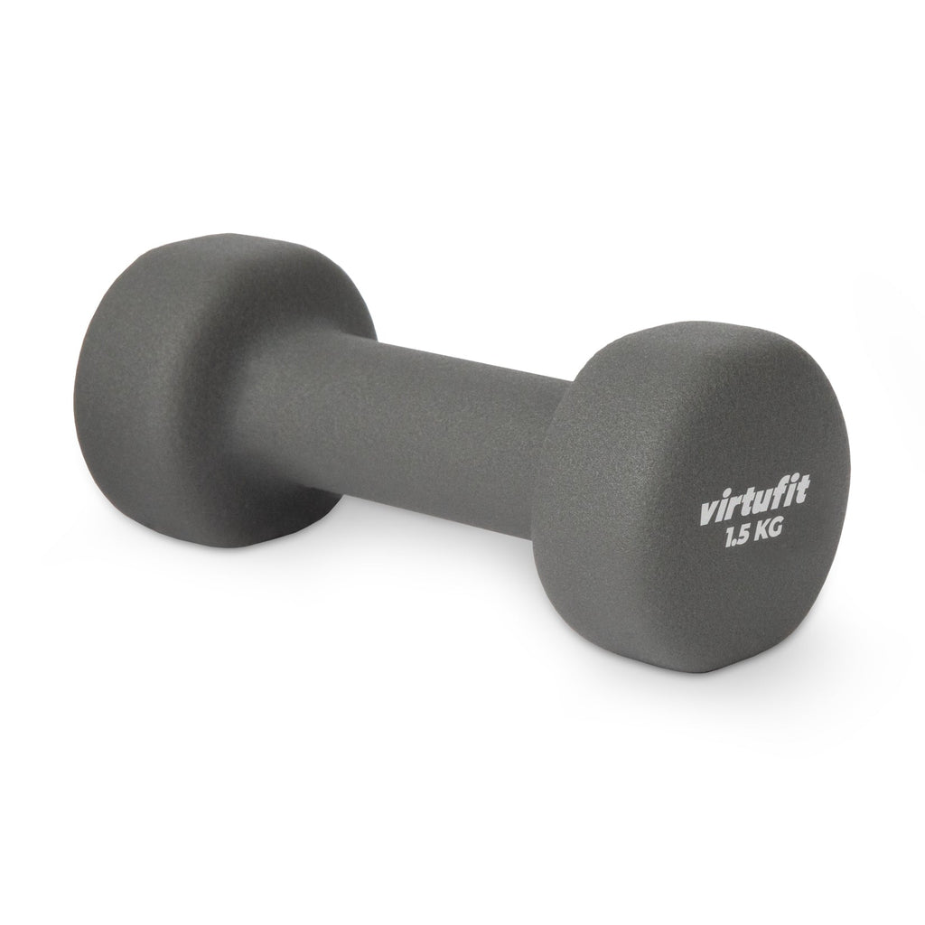 VirtuFit Dumbbell set - Ensemble d'haltères - Vinyle - Avec étui - Tweedekans