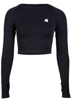 Gorilla Wear Hilton Manches longues sans couture - Noir