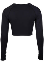 Gorilla Wear Hilton Manches longues sans couture - Noir