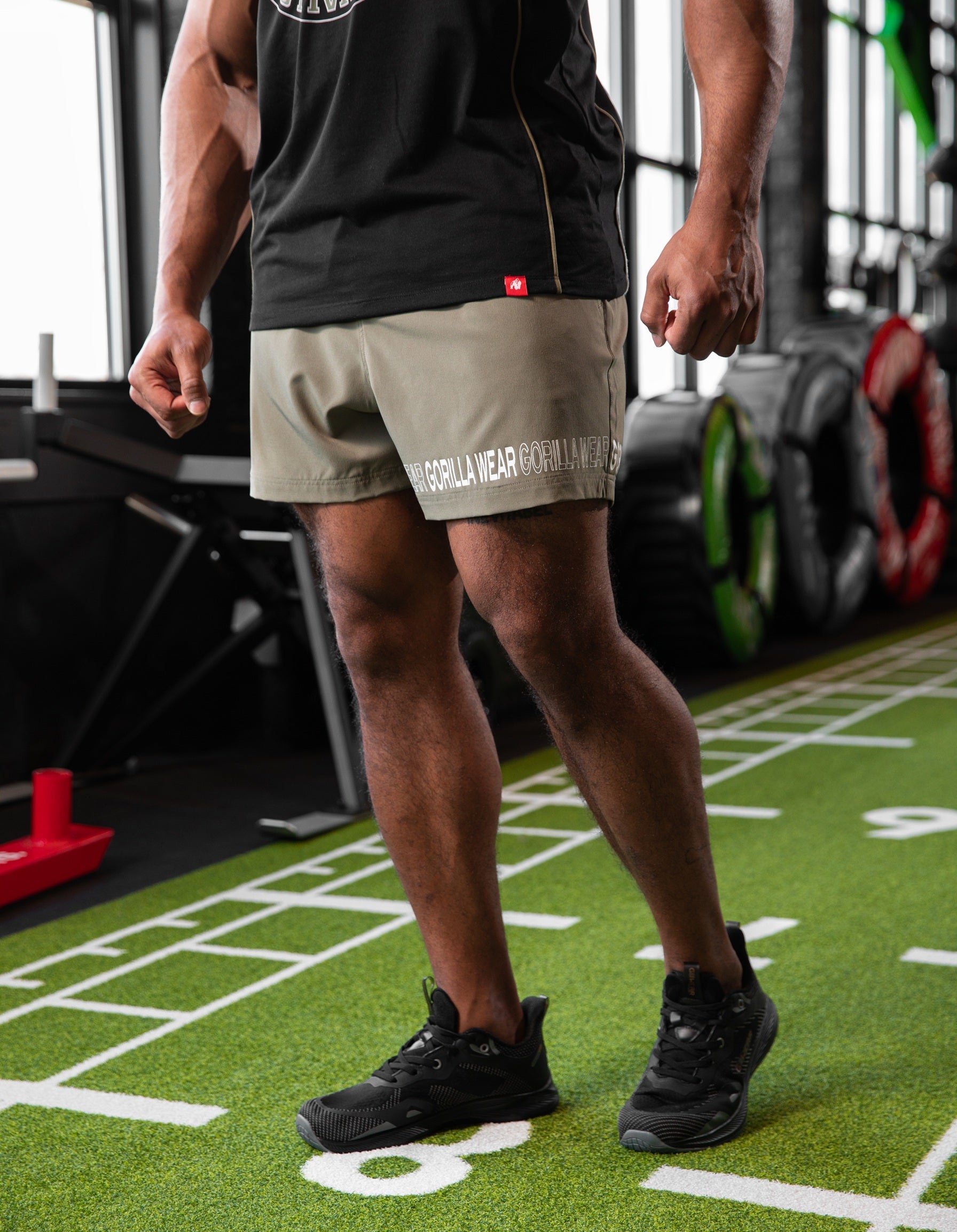 Gorilla Wear Otis Zwembroek - Korte Broek - Zwart