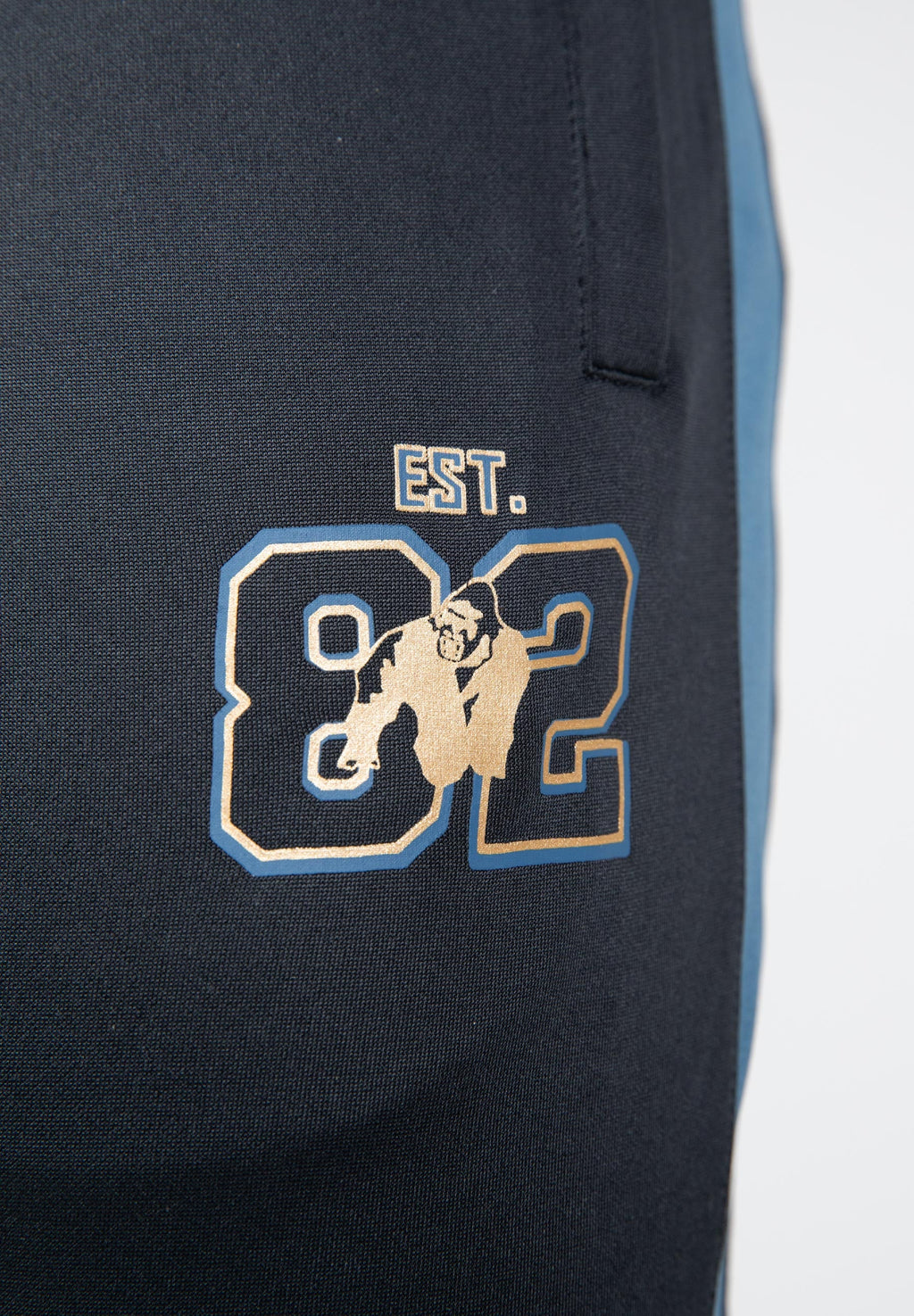 Gorilla Wear Pantalon de Training Devon - Gris/Bleu