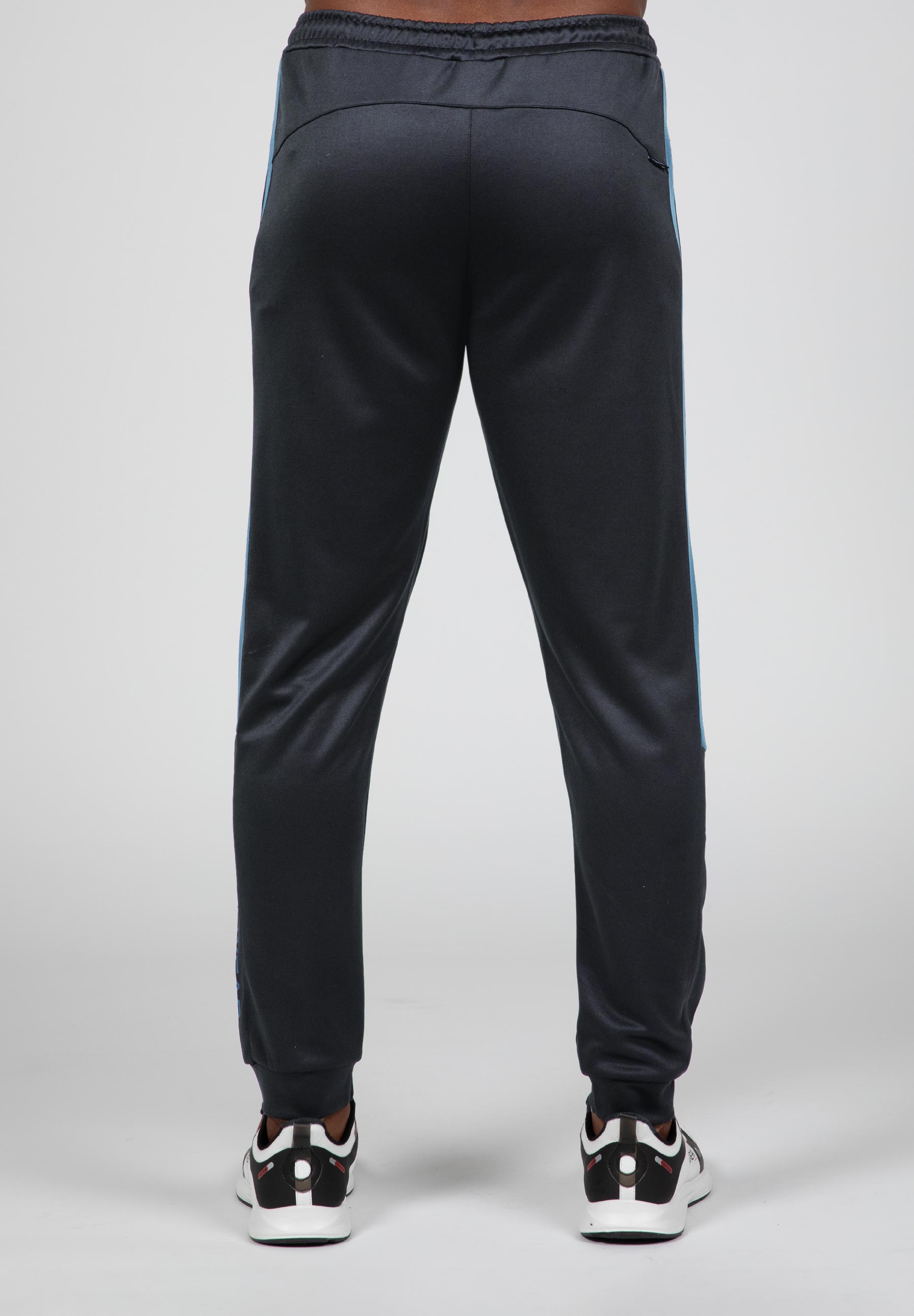 Gorilla Wear Pantalon de Training Devon - Gris/Bleu