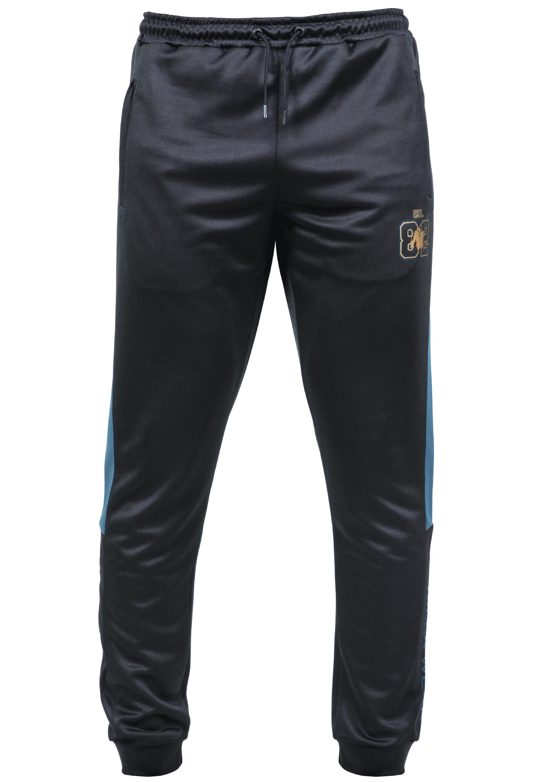 Gorilla Wear Pantalon de Training Devon - Gris/Bleu