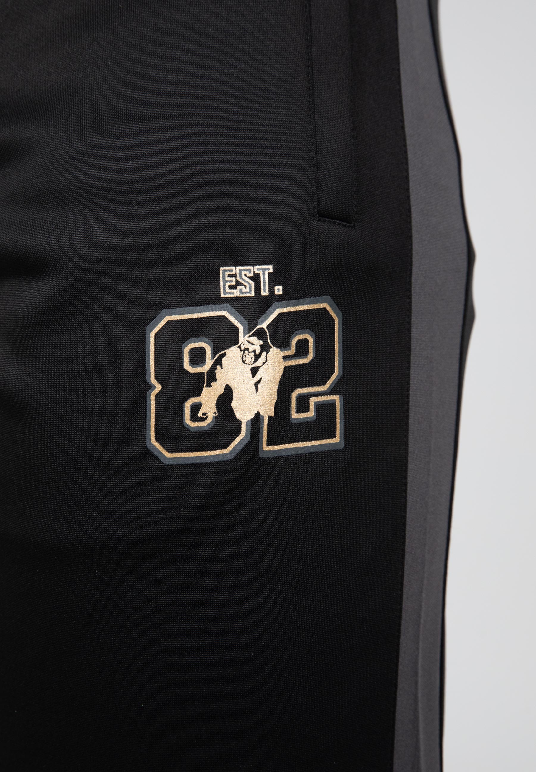 Gorilla Wear Pantalon de Training Devon - Noir/Gris