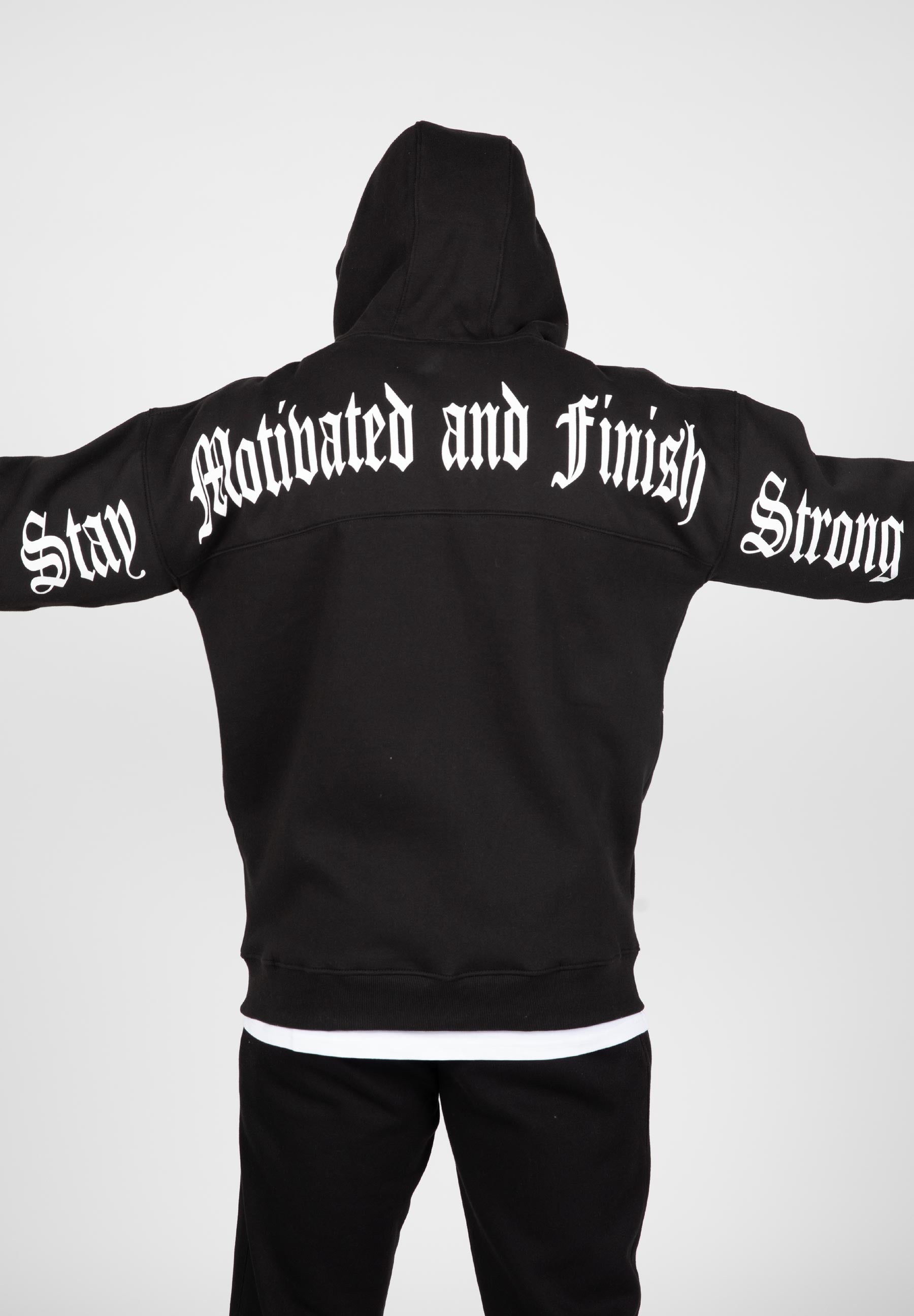 Gorilla Wear Sweat à Capuche Zippé Utah - Noir