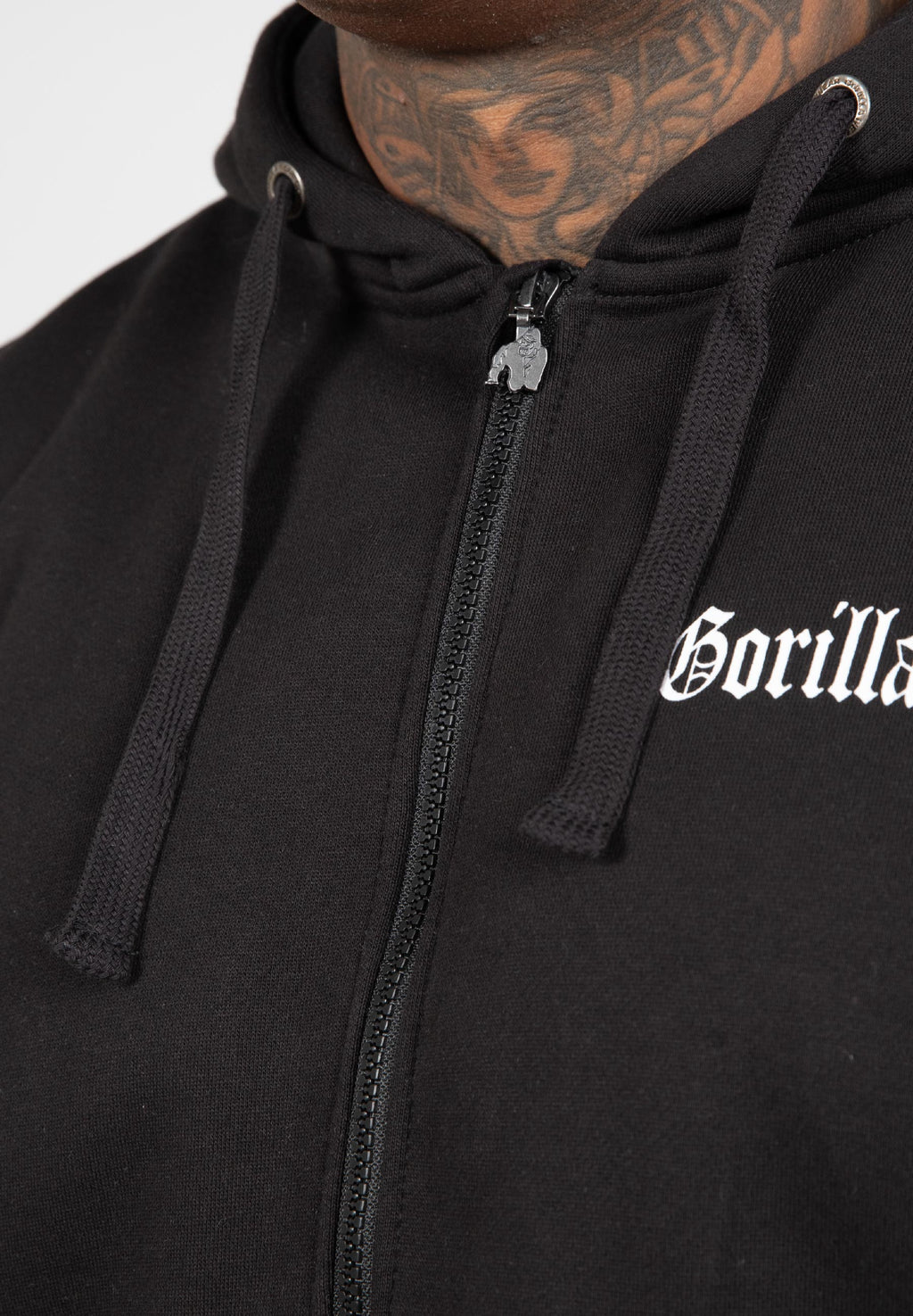 Gorilla Wear Sweat à Capuche Zippé Utah - Noir