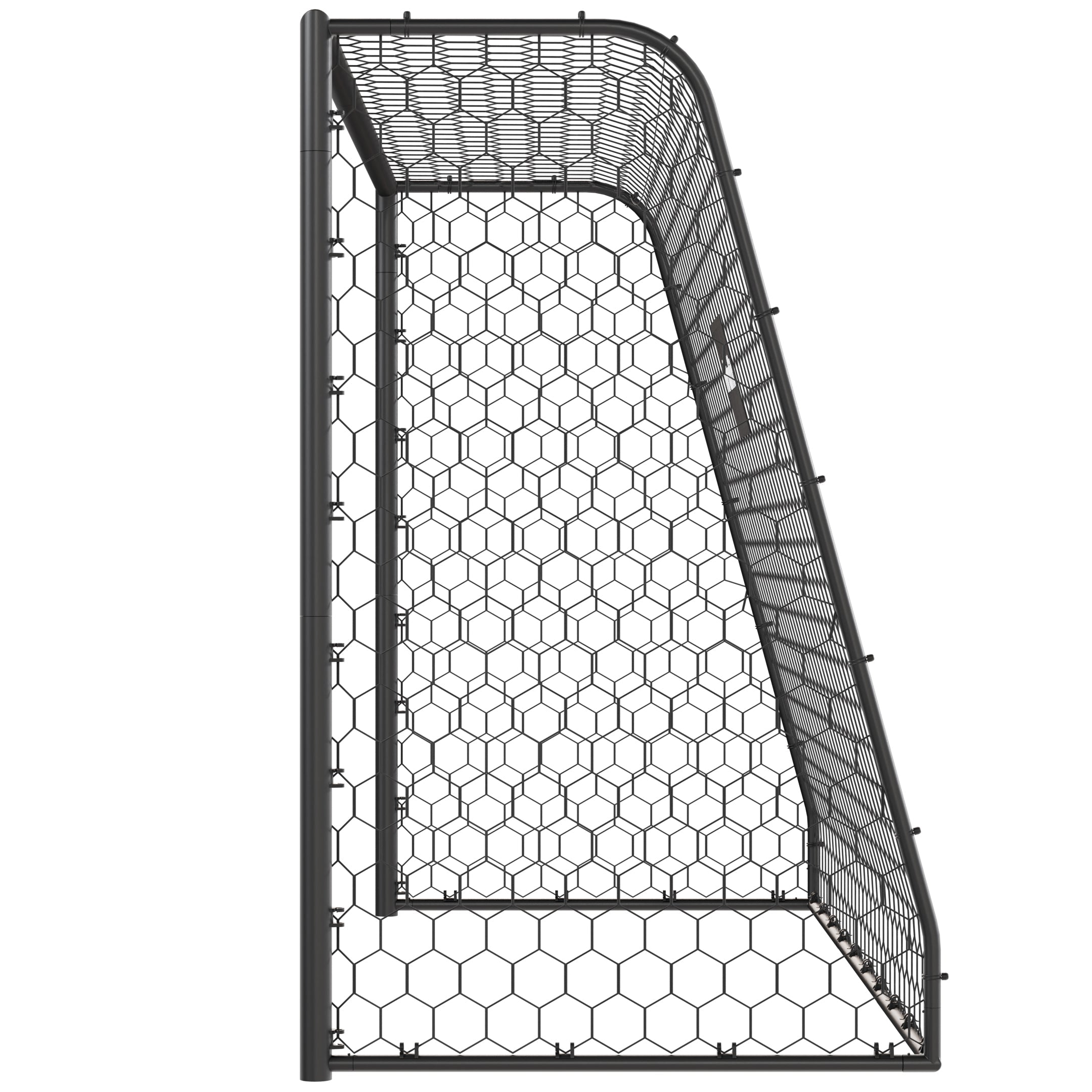 VirtuFit Voetbaldoel Premium - Heavy Duty Voetbal Goal - 300x200x120 - Tweedekans