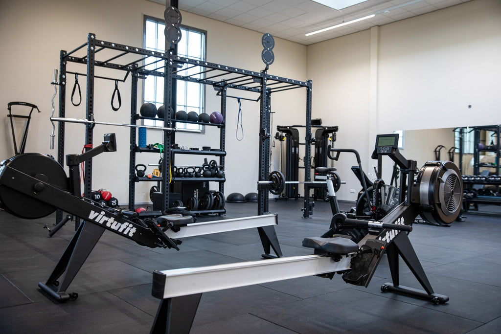 Flow Fitness Dalle en caoutchouc avec couche SBR imperméable - 100 x 100 cm