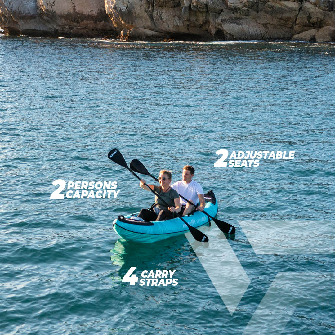 VirtuFit Kayak 335 set - Inclusief 2 peddels en pomp