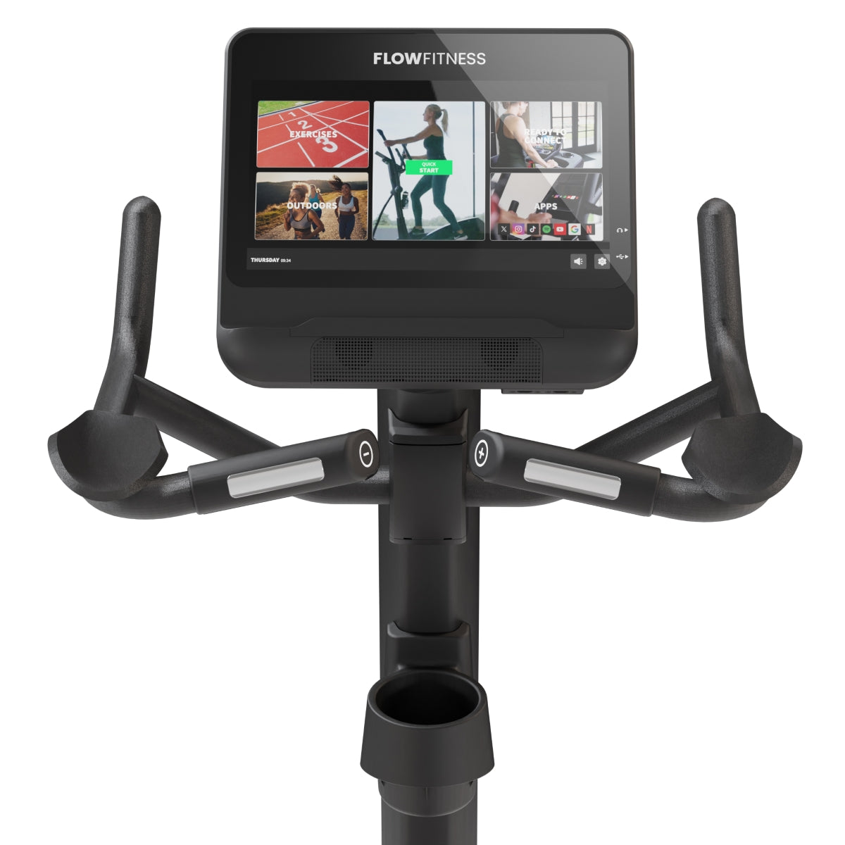 Flow Fitness Perform Pro B6i Vélo d'appartement - TFT Console - Convient à un usage professionnel