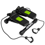 VirtuFit ST10 2-in-1 Side Stepper - avec ordinateur et câbles de résistance