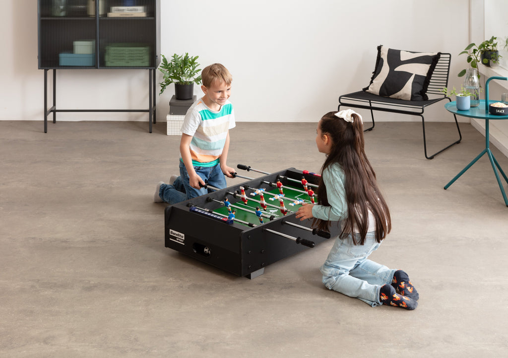Bandito Mini Baby-Foot avec Barres Télescopiques - Noir