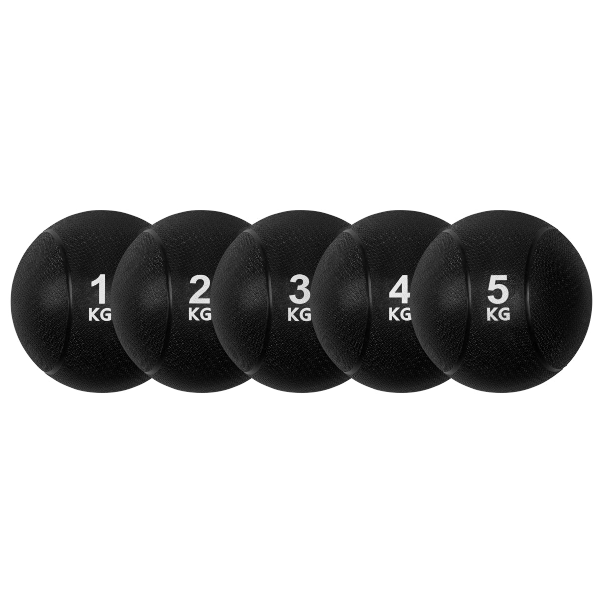 VirtuFit Medicine Ball Pro - Medicine Ball - 1 kg - Caoutchouc - Noir - Tweedekans