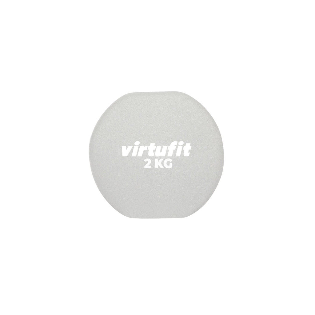 VirtuFit Vinyl Dumbbell Set Pro - 2 x 2 kg - Tweedekans