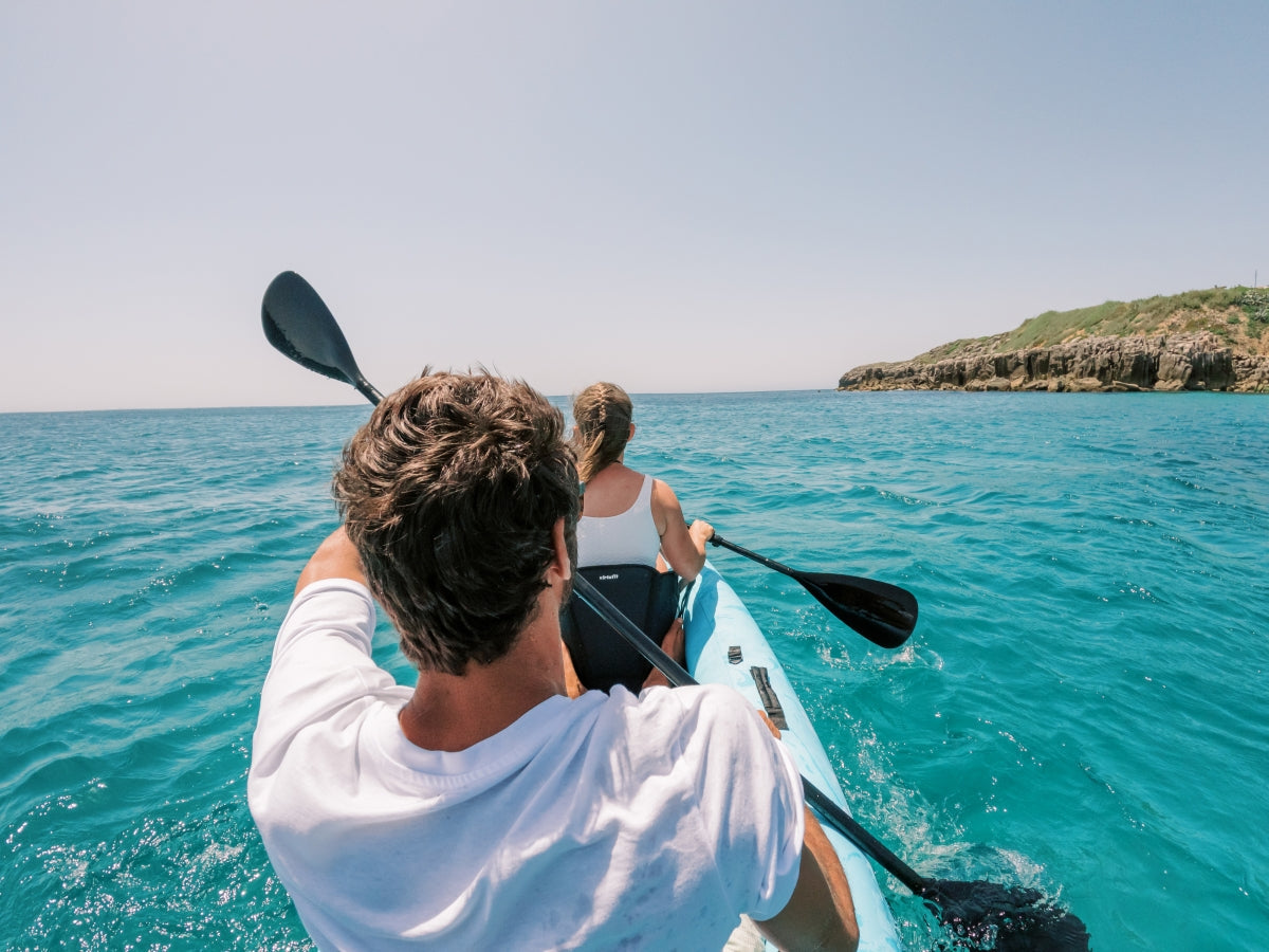 VirtuFit Kayak 335 set - Inclusief 2 peddels en zitje