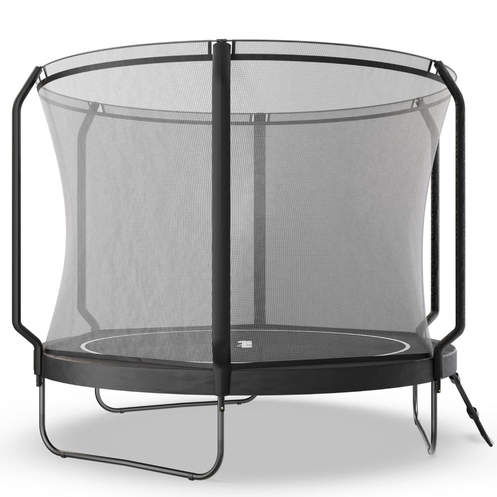 Trampoline VirtuFit Premium avec filet de sécurité - Noir - 305 cm - Tweedekans