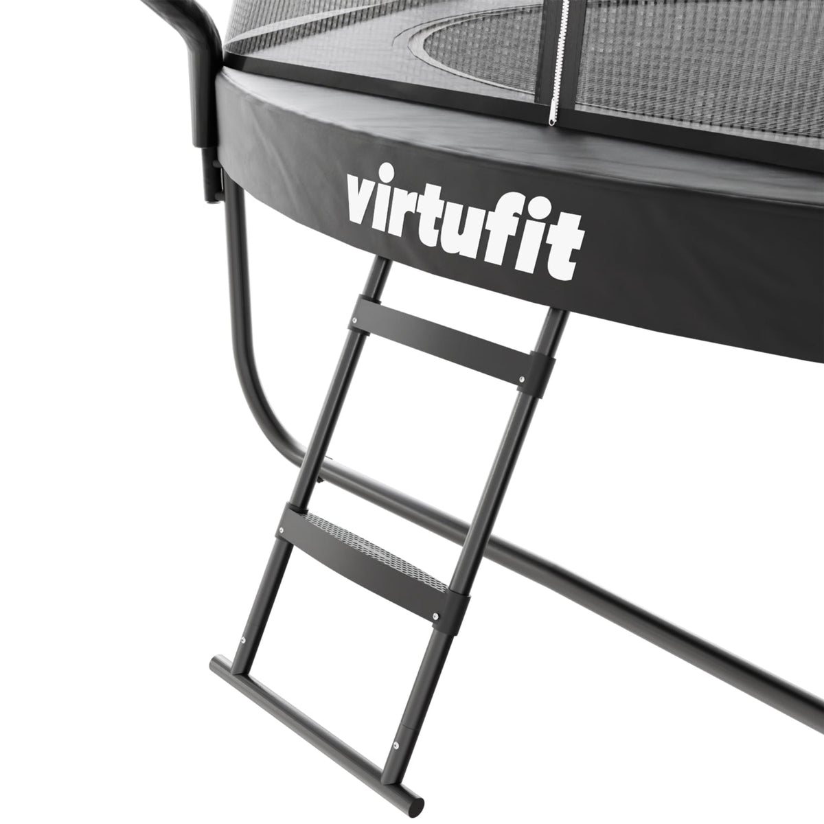Trampoline VirtuFit Premium avec filet de sécurité - Noir - 305 cm - Tweedekans