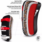 RDX Sports Stootkussen - Thai Kick Pad - Blauw