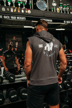 Gorilla Wear Huntley Hoodie Sans Manches - Gris
