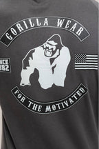 Gorilla Wear Huntley Hoodie Sans Manches - Gris