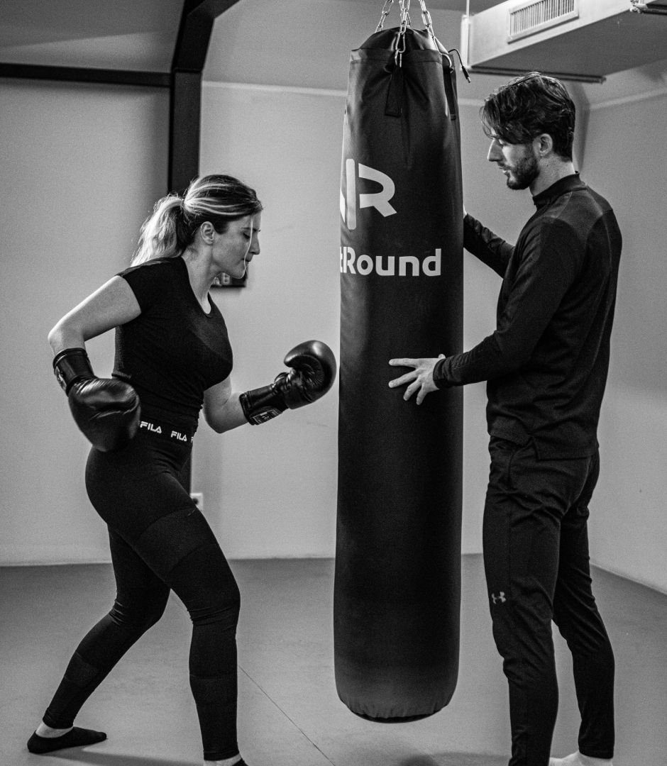 NextRound Sac de Boxe Intelligent avec Interface pour Tablette