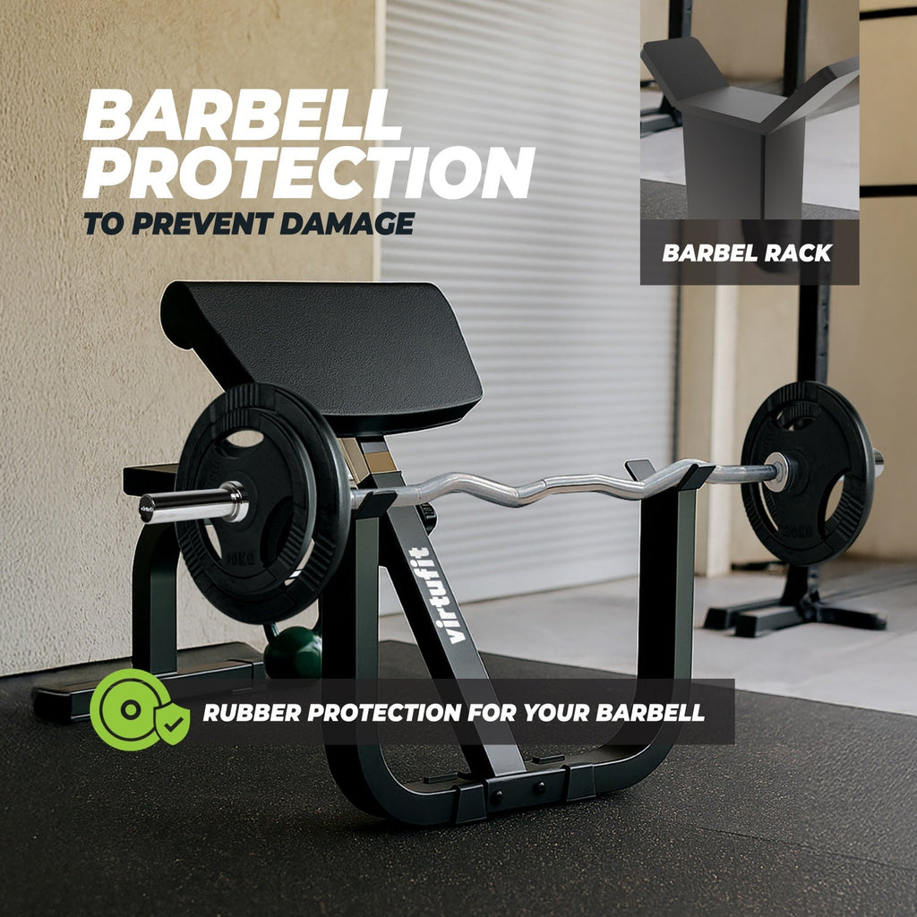 VirtuFit Preacher Curl Station - Halterbank - Tweedekans