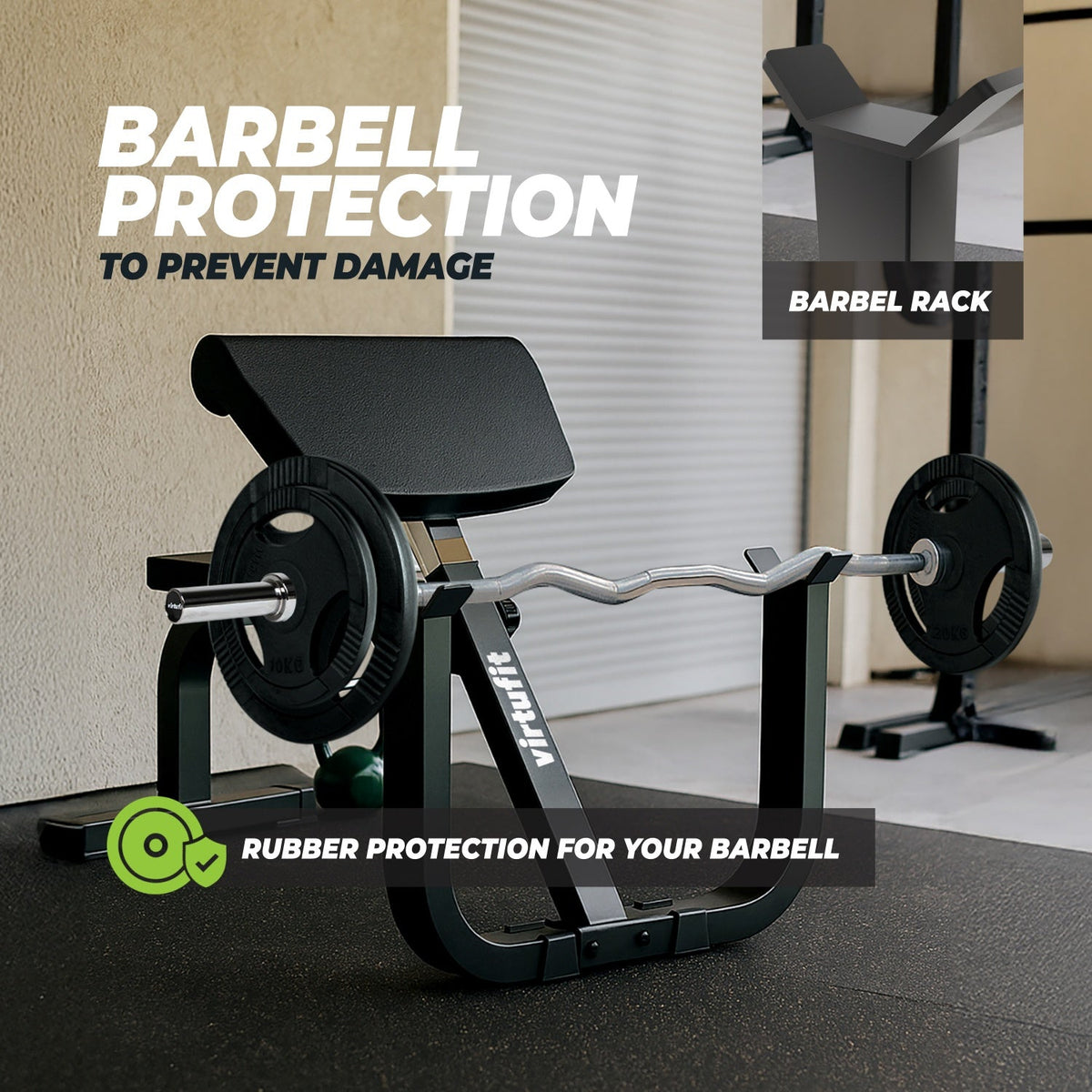 VirtuFit Preacher Curl Station - Halterbank - Tweedekans