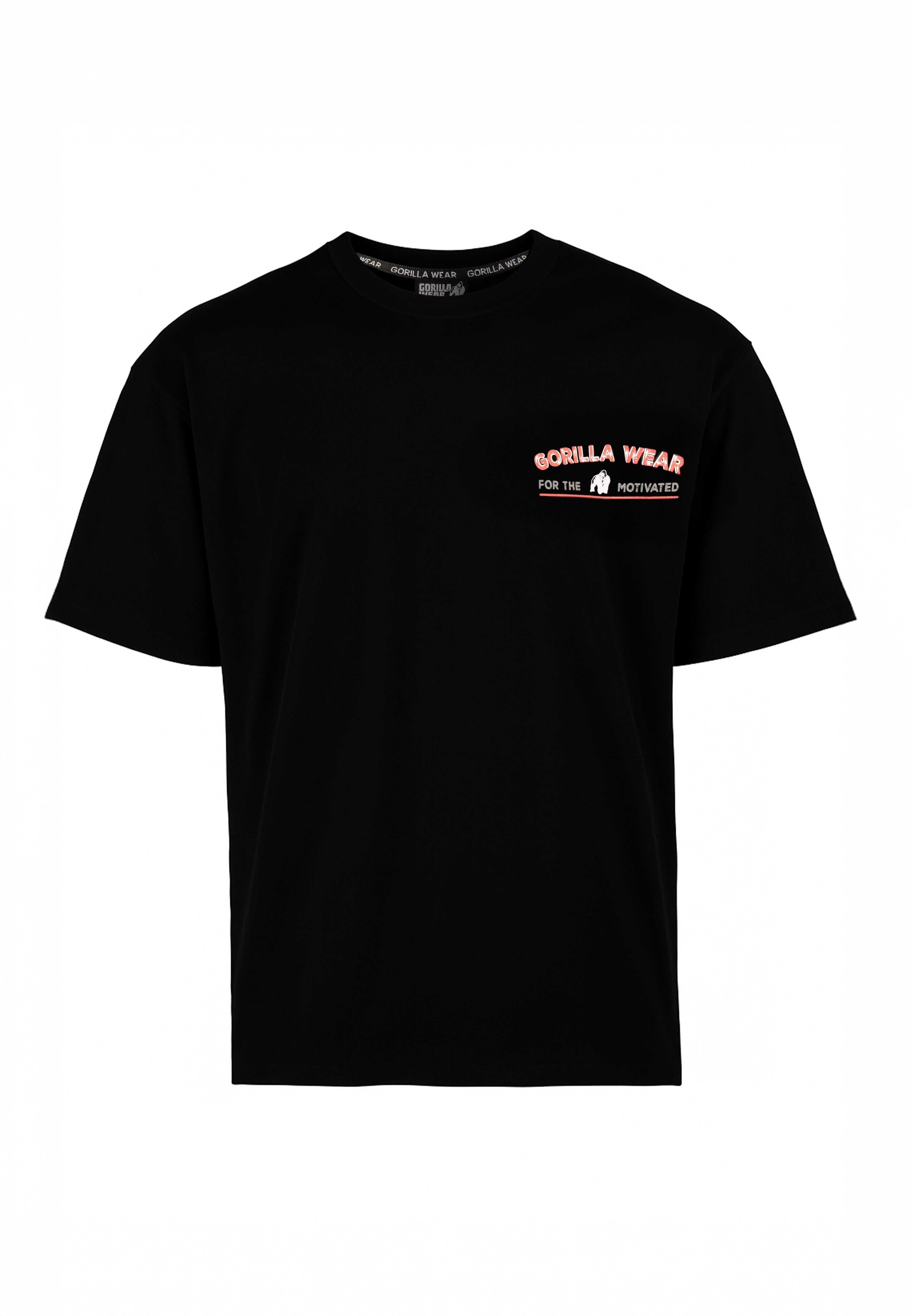 Gorilla Wear Macon Oversized T-shirt - Noir