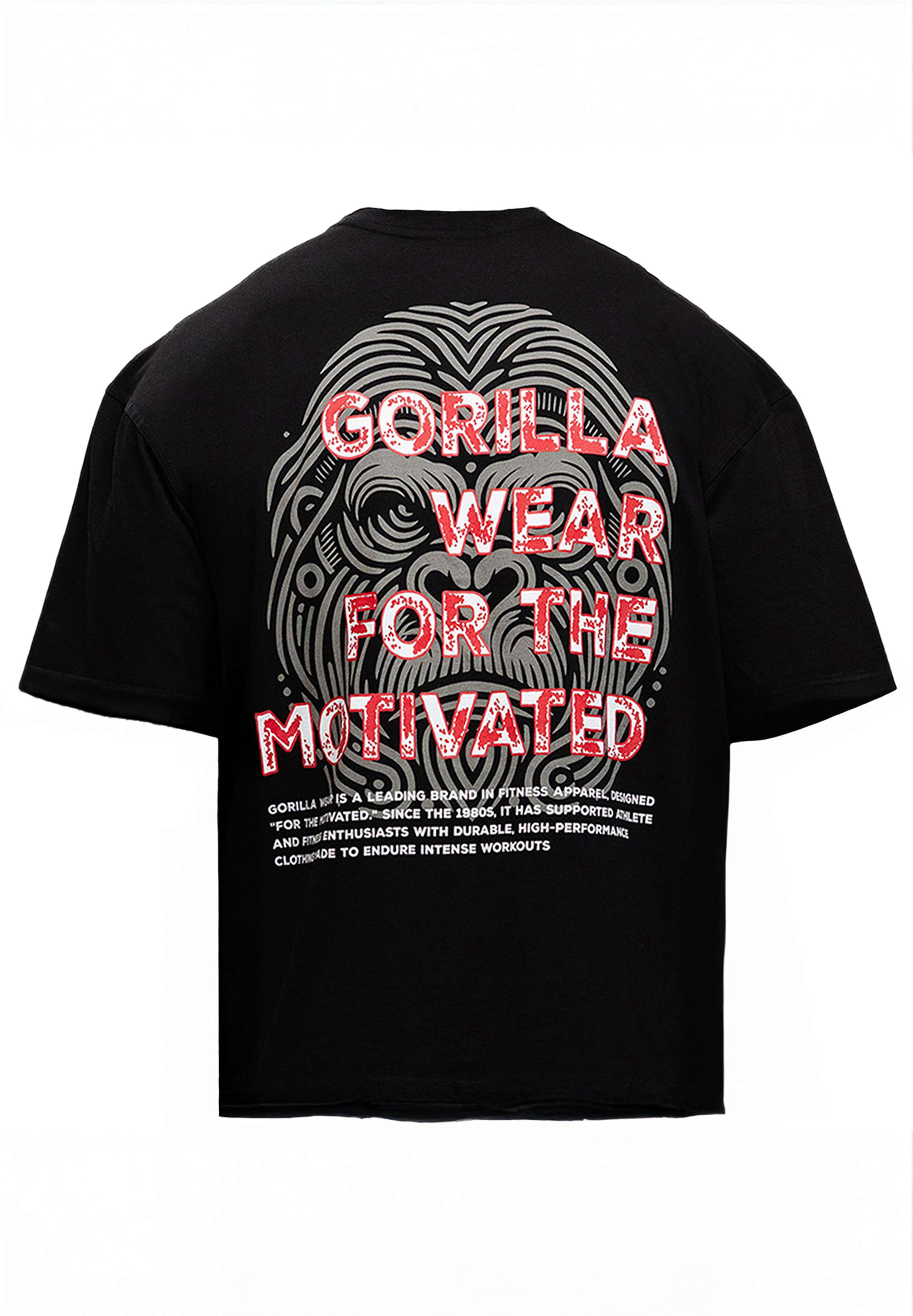 Gorilla Wear Macon Oversized T-shirt - Noir