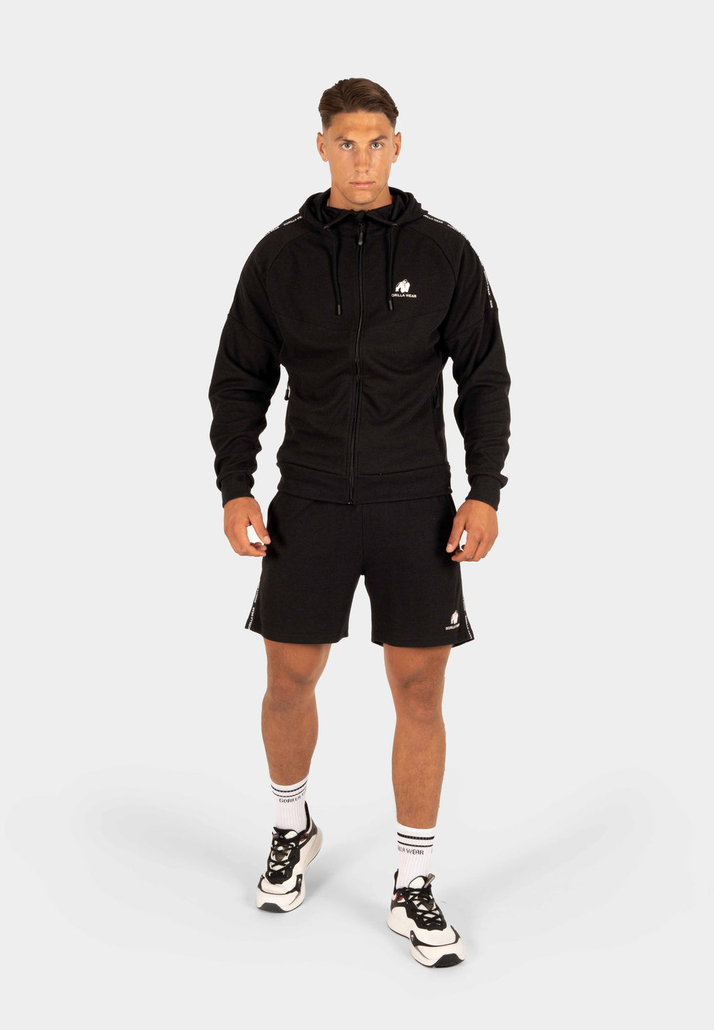 Gorilla Wear Harvey Veste de Training - Noir
