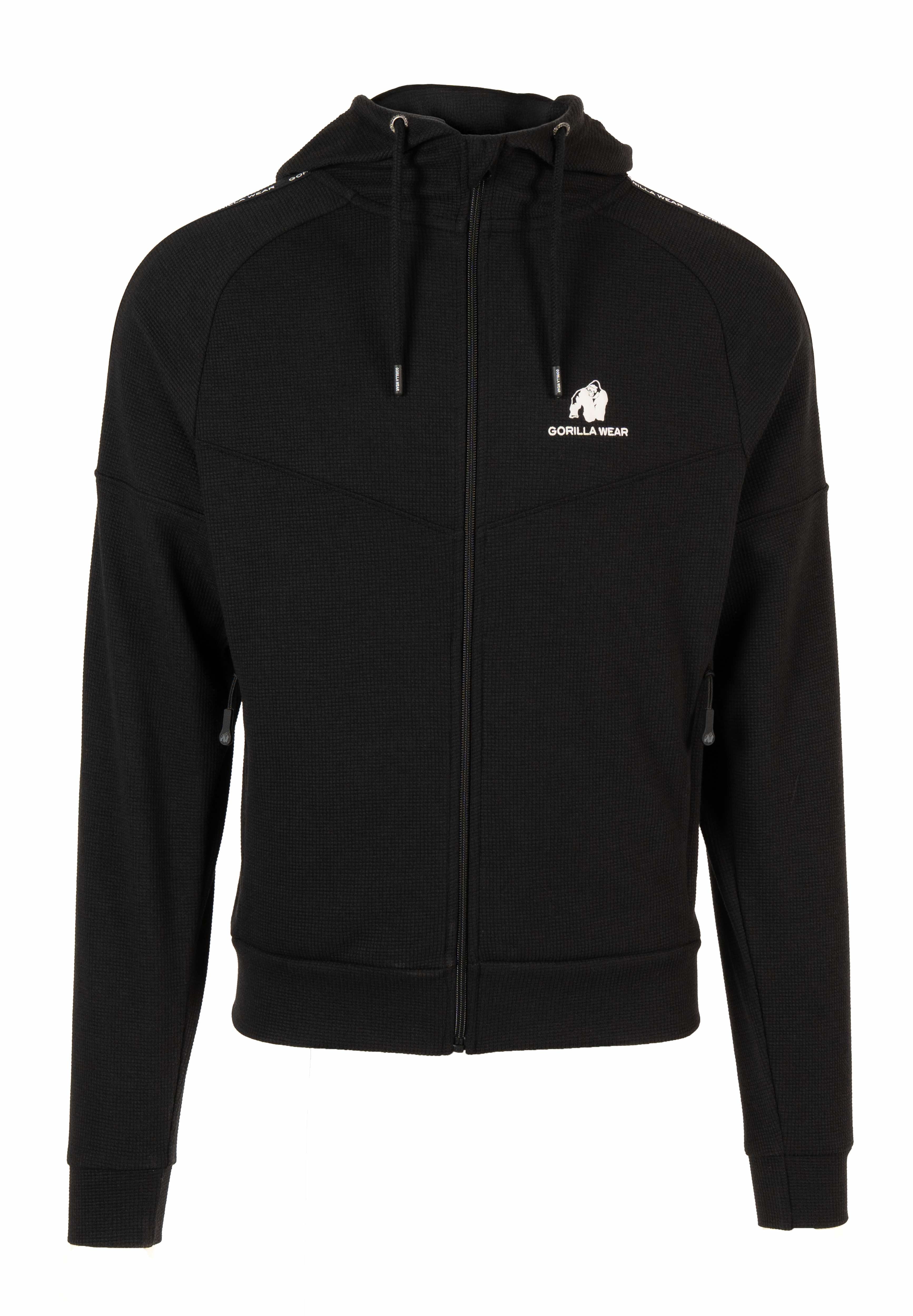 Gorilla Wear Harvey Veste de Training - Noir