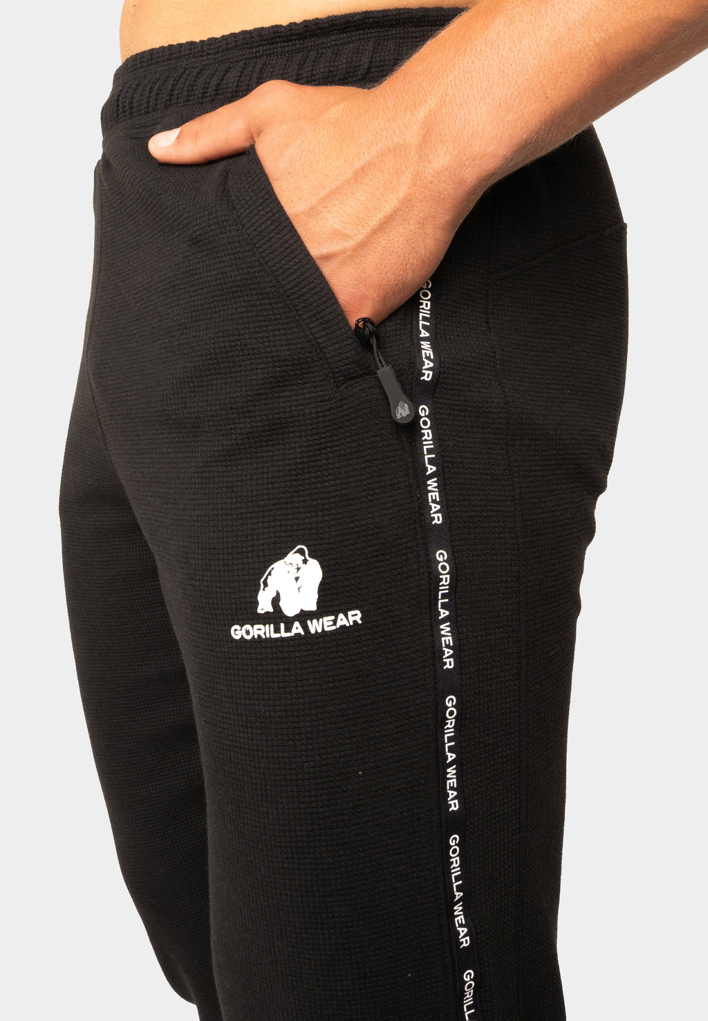 Gorilla Wear Harvey Pantalon de Training - Noir