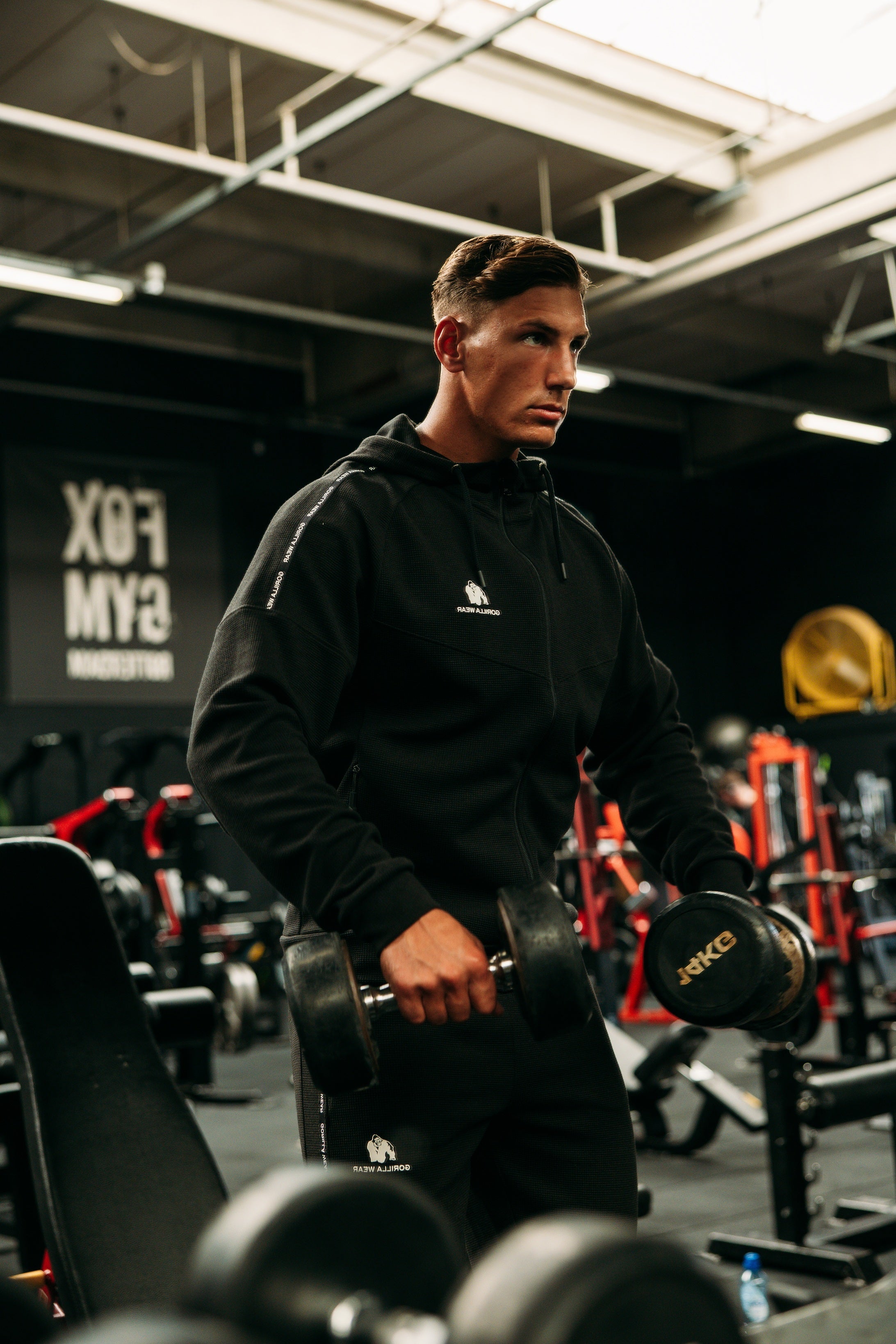 Gorilla Wear Harvey Pantalon de Training - Noir