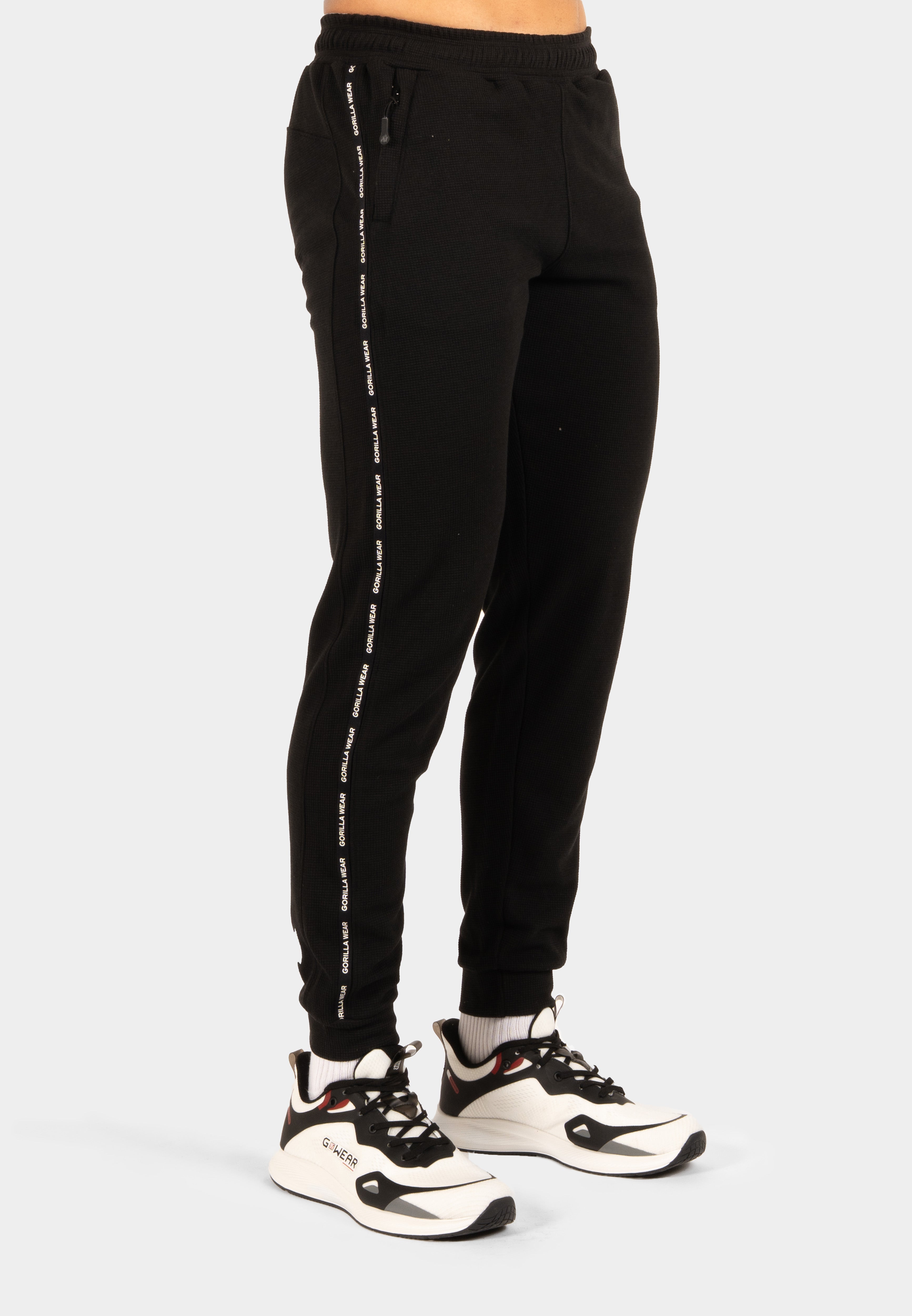 Gorilla Wear Harvey Pantalon de Training - Noir